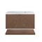 James Martin Vanities Marcello 36in Single Vanity, Chestnut w/ 3 CM Arctic Fall Top D200-V36-CSN-3AF - alternate 1